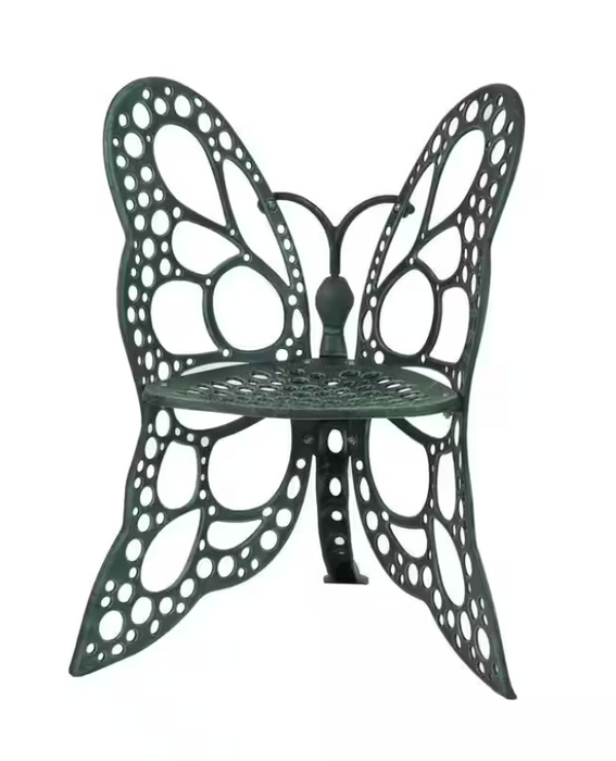 NEW! Butterfly Fairy Garden Table & Chairs Antique