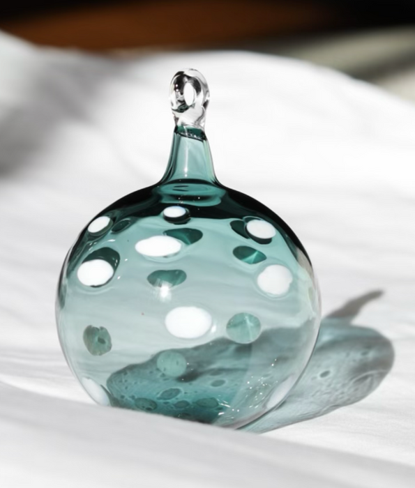 Hand Blown Glass Christmas Ornaments by Local Maui Artist