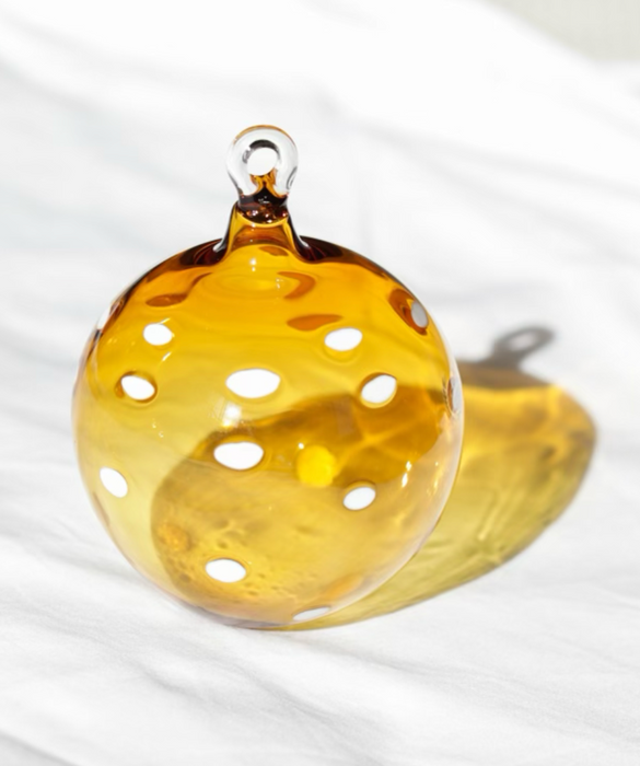 Hand Blown Glass Christmas Ornaments by Local Maui Artist