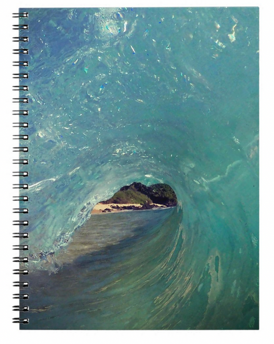 Makena Maui Spiral Keepsake Notebook