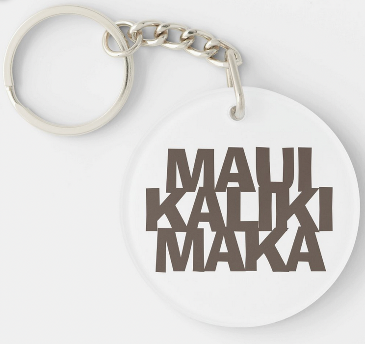 Maui Kalikimaka Key Chain